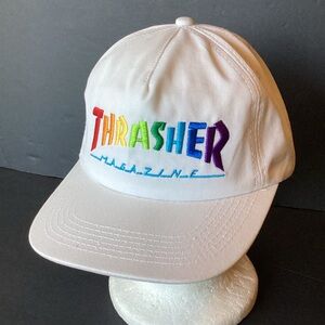 Thrasher Magazine rainbow pride SnapBack Hat